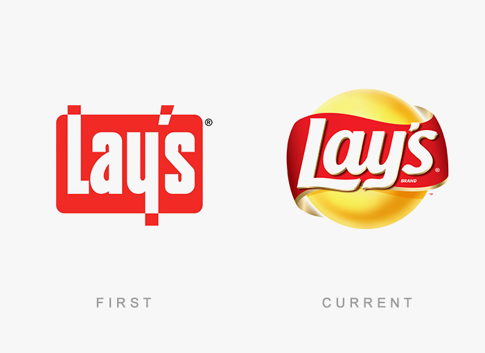 Lay’s old and new logo