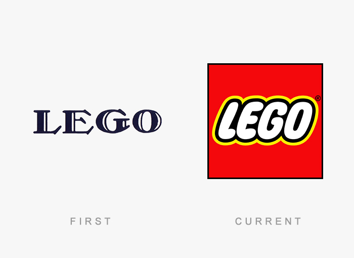 Lego old and new logo