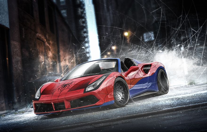 Spider-Man – Ferrari 488 Spider