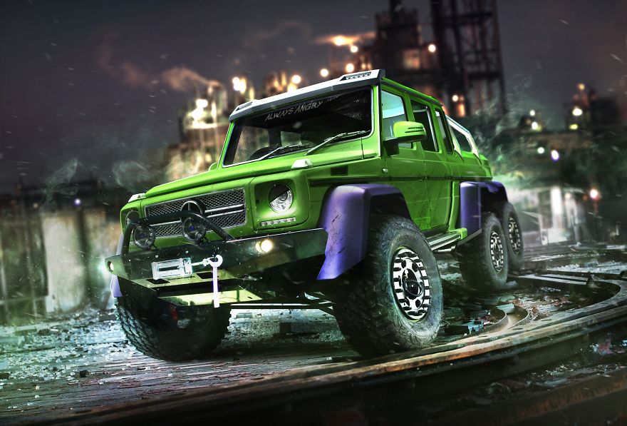 The Hulk – Mercedes G63 AMG 6×6