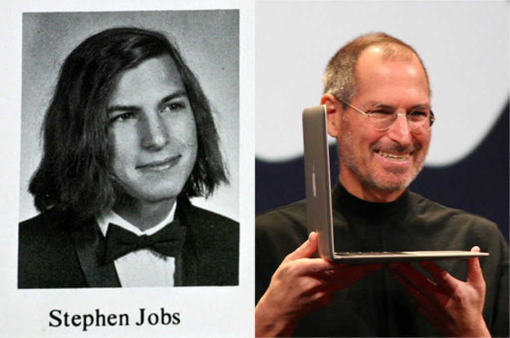 steve-jobs-co-founder-of-appalce-old-high-school-picture