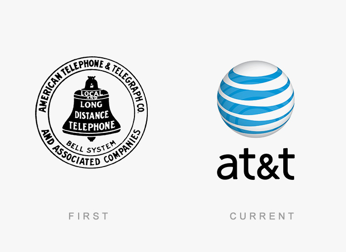 At&t old and new logo
