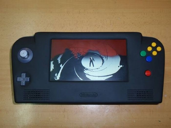 How this guy transform Nintendo 64 into A Handheld game console 58