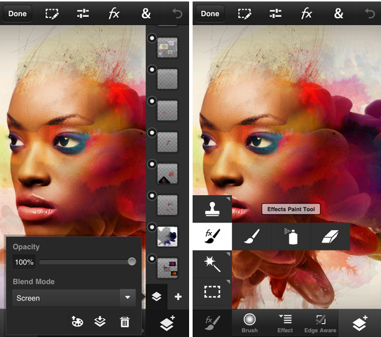 Photoshop Fix brings powerful photo-editing tools to your phone for free.