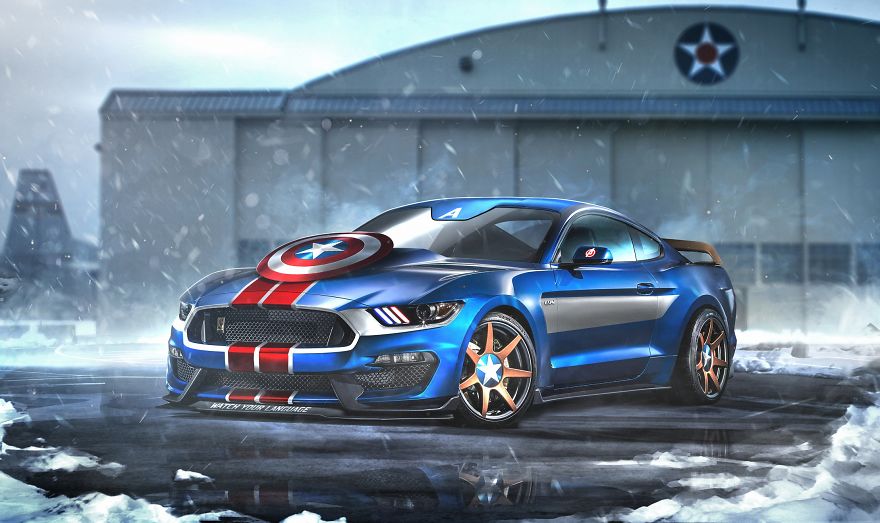 Captain America – Ford Mustang GT350R