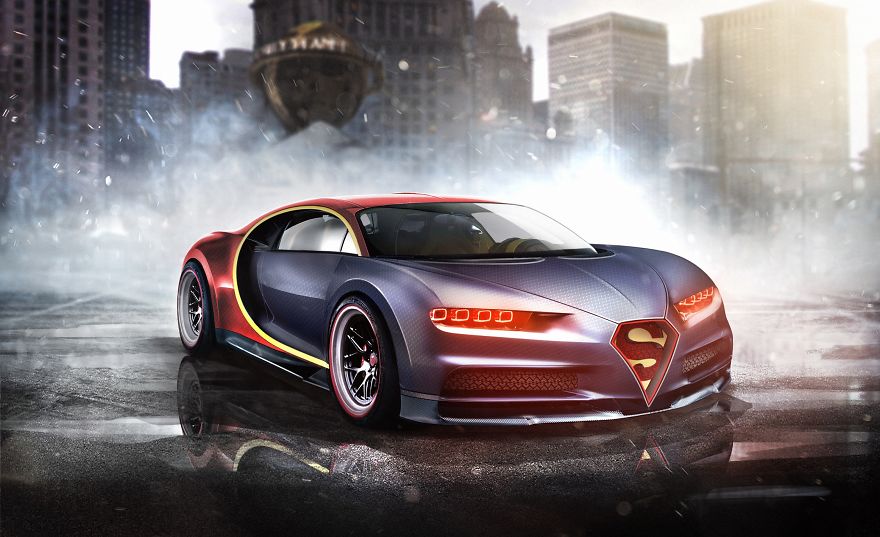 Superman – Bugatti Chiron