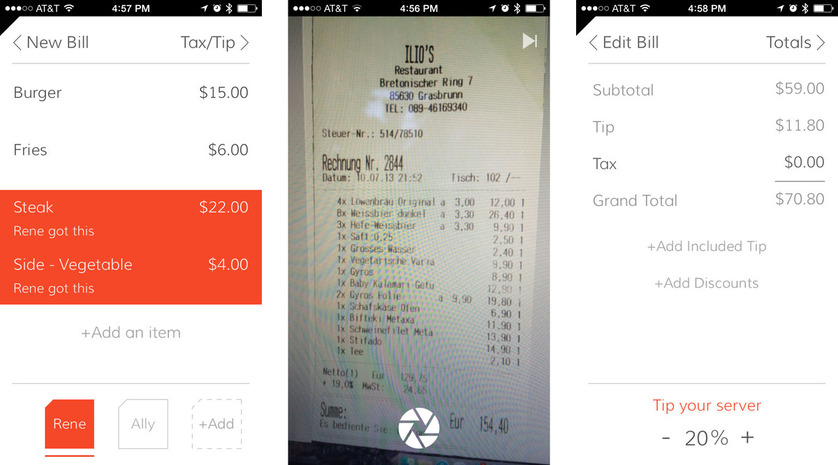 TAB- Bill Splitting Made Easy