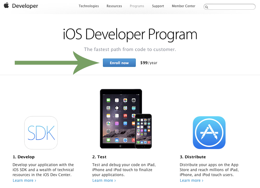 ios developer profile download